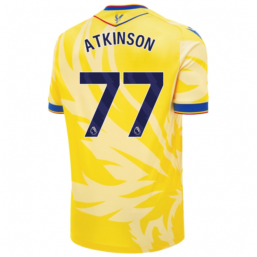 Niño Camiseta Isibeal Atkinson #77 Amarillo 2ª Equipación 2024/25 La Camisa México