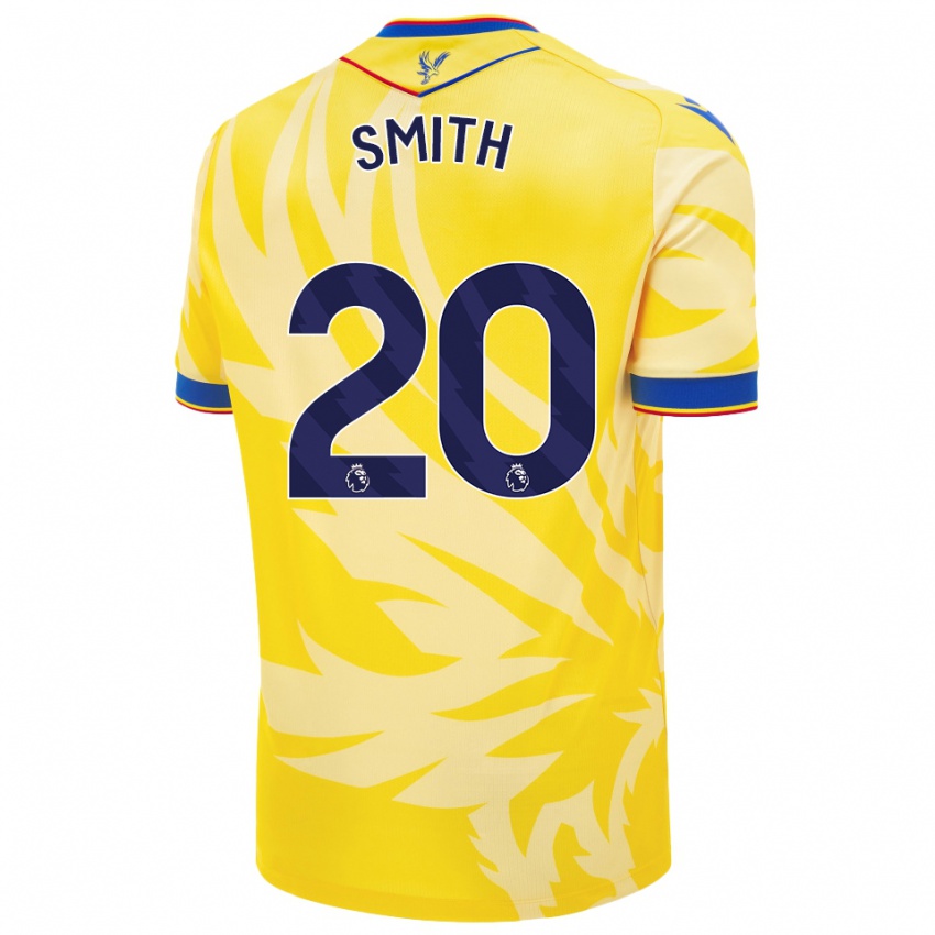 Niño Camiseta Hope Smith #20 Amarillo 2ª Equipación 2024/25 La Camisa México