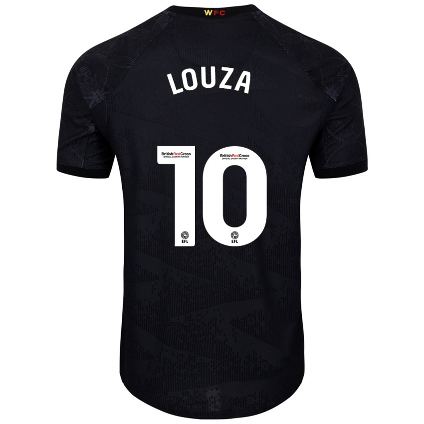 Niño Camiseta Imrân Louza #10 Negro Blanco 2ª Equipación 2024/25 La Camisa México