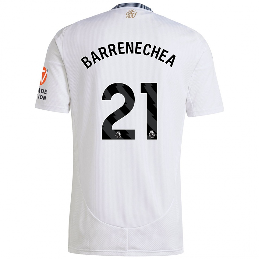 Niño Camiseta Enzo Barrenechea #21 Blanco 2ª Equipación 2024/25 La Camisa México