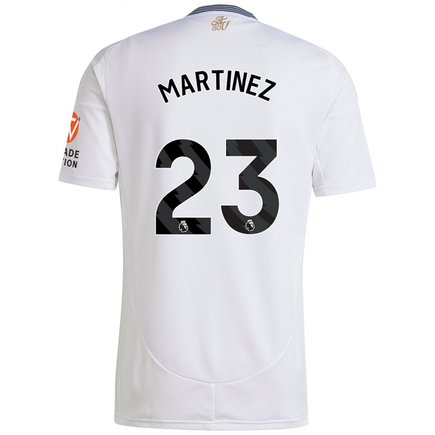 Niño Camiseta Emiliano Martínez #23 Blanco 2ª Equipación 2024/25 La Camisa México