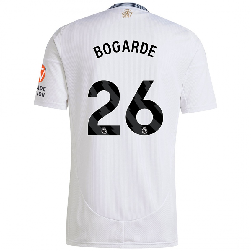 Niño Camiseta Lamare Bogarde #26 Blanco 2ª Equipación 2024/25 La Camisa México