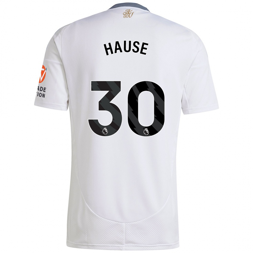 Niño Camiseta Kortney Hause #30 Blanco 2ª Equipación 2024/25 La Camisa México