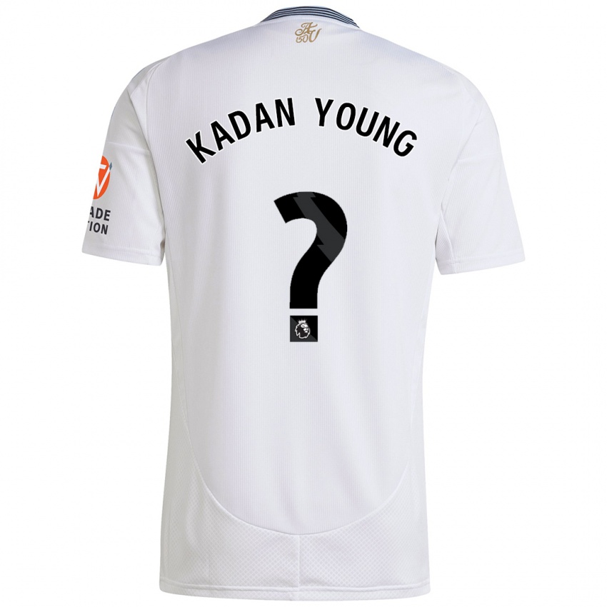 Niño Camiseta Kadan Young #0 Blanco 2ª Equipación 2024/25 La Camisa México