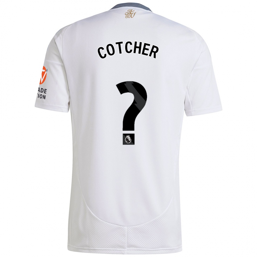 Niño Camiseta Mason Cotcher #0 Blanco 2ª Equipación 2024/25 La Camisa México