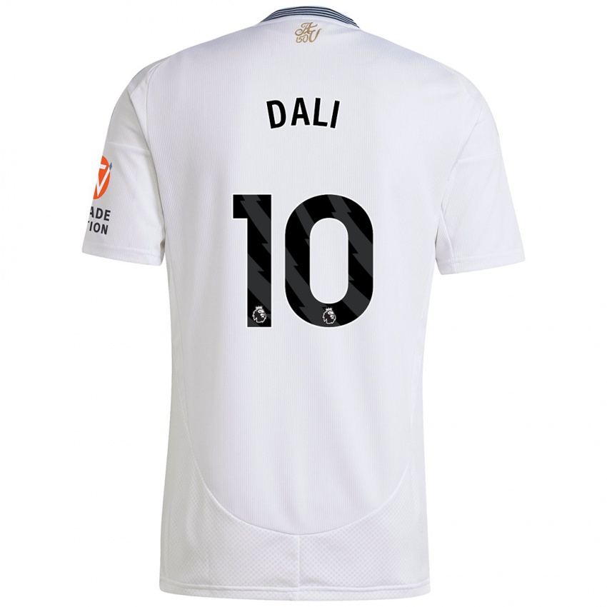 Niño Camiseta Kenza Dali #10 Blanco 2ª Equipación 2024/25 La Camisa México