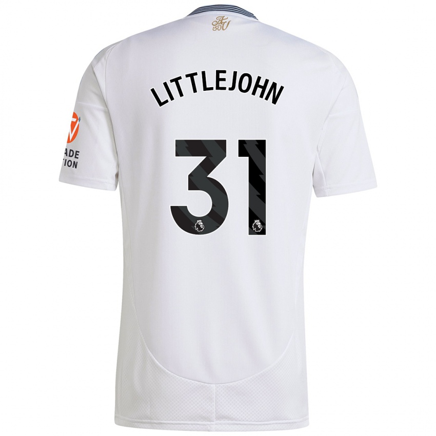 Niño Camiseta Ruesha Littlejohn #31 Blanco 2ª Equipación 2024/25 La Camisa México