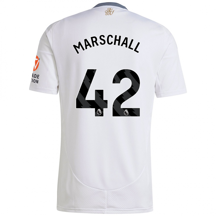 Niño Camiseta Filip Marschall #42 Blanco 2ª Equipación 2024/25 La Camisa México