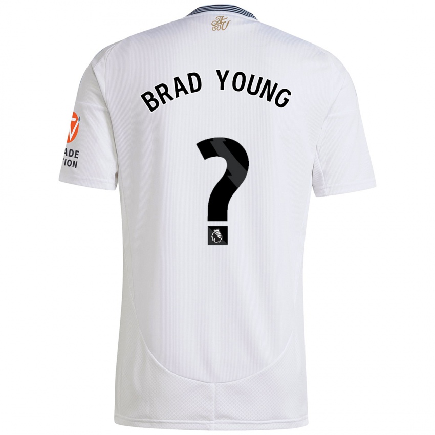 Niño Camiseta Brad Young #0 Blanco 2ª Equipación 2024/25 La Camisa México