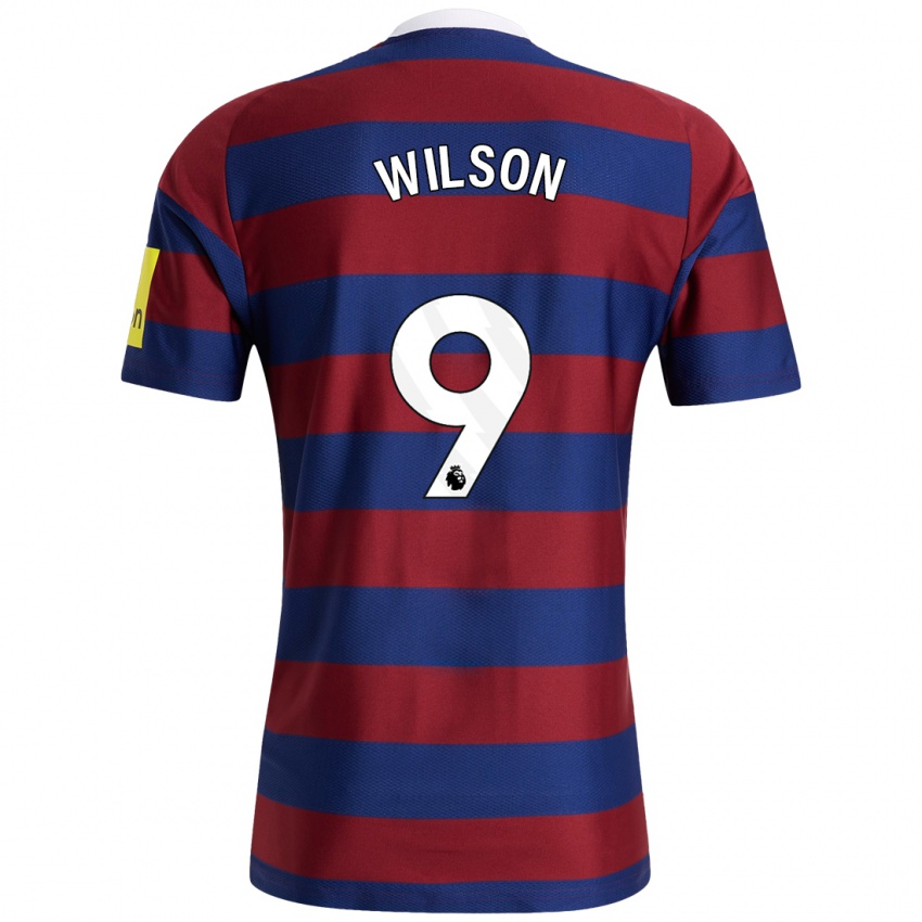 Niño Camiseta Callum Wilson #9 Burdeos Azul Marino 2ª Equipación 2024/25 La Camisa México