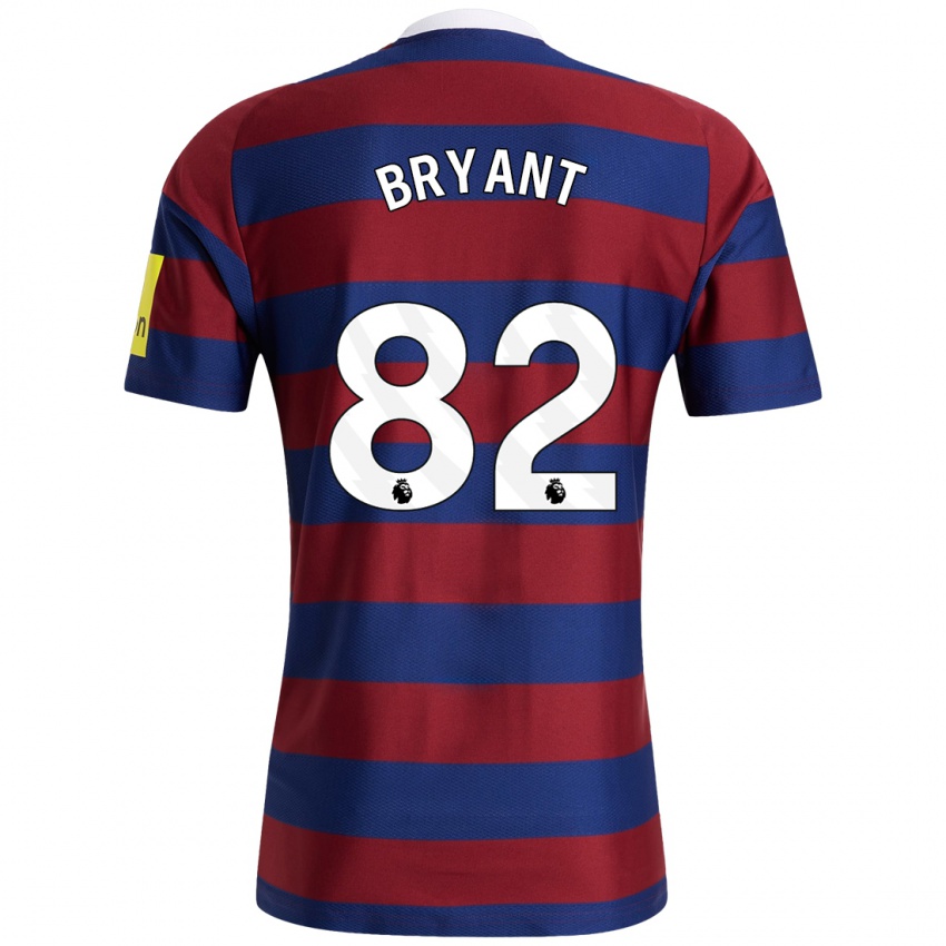 Niño Camiseta Thomas Bryant #82 Burdeos Azul Marino 2ª Equipación 2024/25 La Camisa México