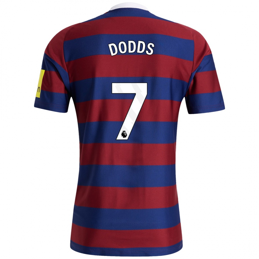 Niño Camiseta Tyler Dodds #7 Burdeos Azul Marino 2ª Equipación 2024/25 La Camisa México