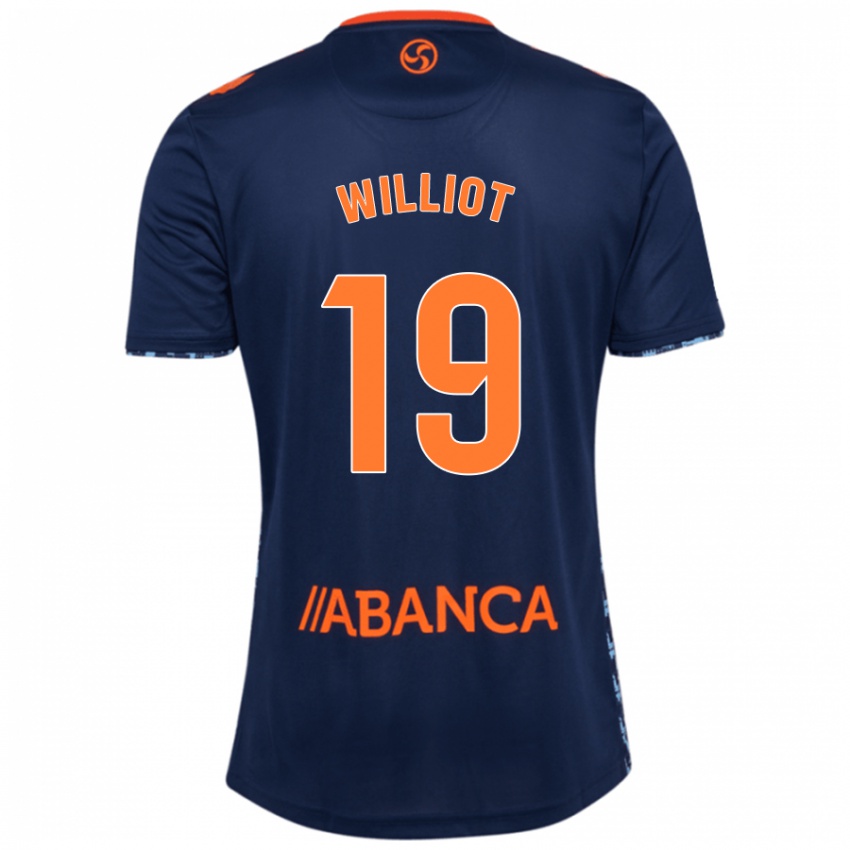 Niño Camiseta Williot Swedberg #19 Azul Marino 2ª Equipación 2024/25 La Camisa México