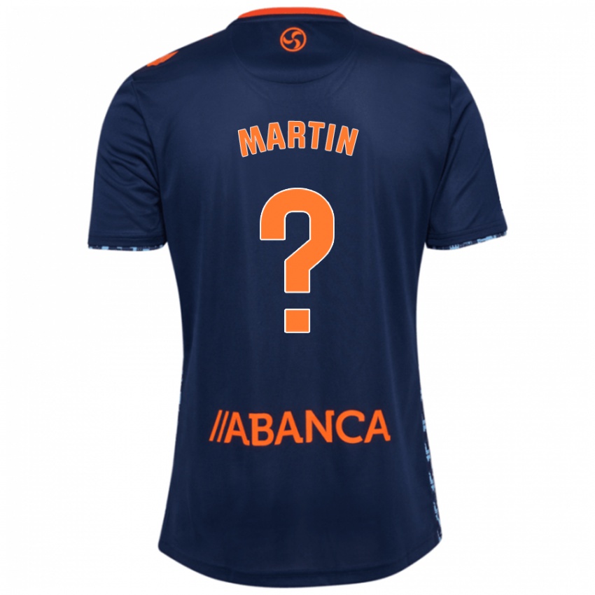 Niño Camiseta Pablo Martín #0 Azul Marino 2ª Equipación 2024/25 La Camisa México