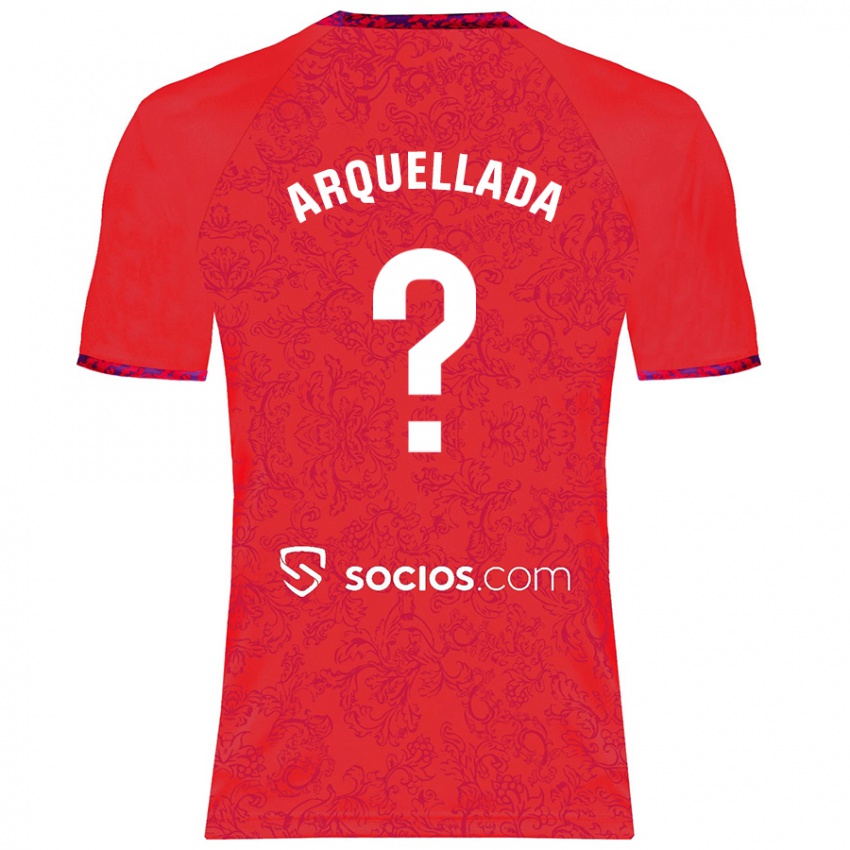 Niño Camiseta Álvaro Arquellada #0 Rojo 2ª Equipación 2024/25 La Camisa México