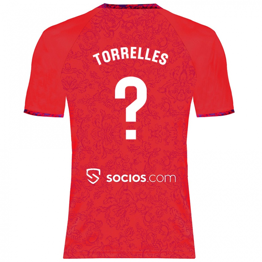 Niño Camiseta Genís Torrelles #0 Rojo 2ª Equipación 2024/25 La Camisa México