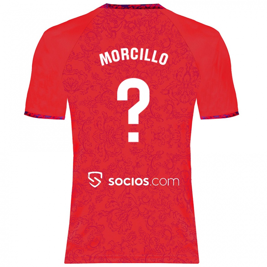 Niño Camiseta Raquel Morcillo #0 Rojo 2ª Equipación 2024/25 La Camisa México