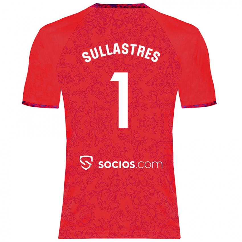 Niño Camiseta Esther Sullastres Ayuso #1 Rojo 2ª Equipación 2024/25 La Camisa México