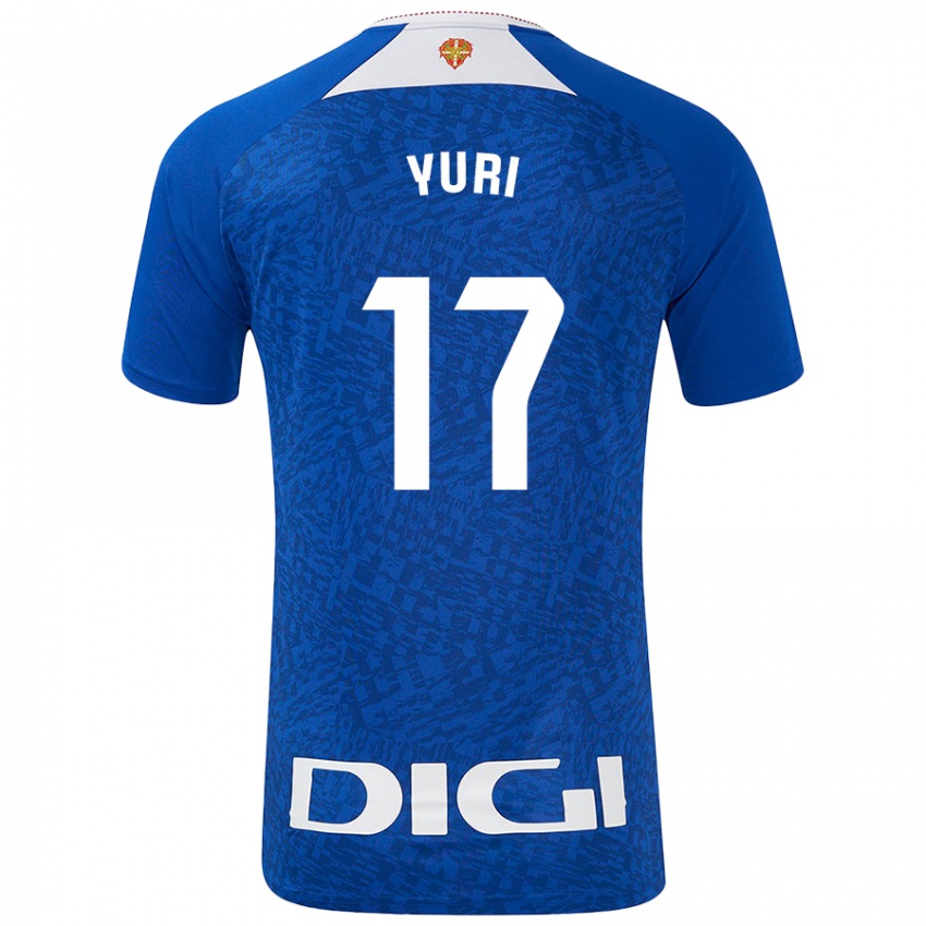 Niño Camiseta Yuri Berchiche #17 Azul Real 2ª Equipación 2024/25 La Camisa México