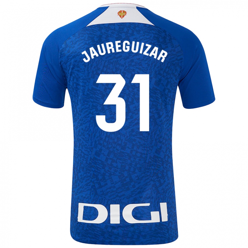 Niño Camiseta Mikel Jauregizar #31 Azul Real 2ª Equipación 2024/25 La Camisa México