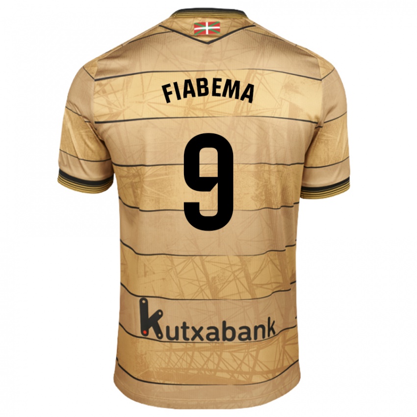 Niño Camiseta Bryan Fiabema #9 Marrón 2ª Equipación 2024/25 La Camisa México