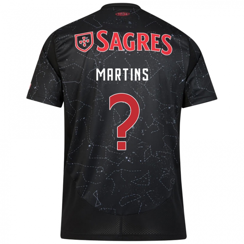 Niño Camiseta Leandro Martins #0 Negro Rojo 2ª Equipación 2024/25 La Camisa México