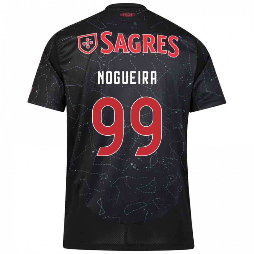 Niño Camiseta Beatriz Nogueira #99 Negro Rojo 2ª Equipación 2024/25 La Camisa México