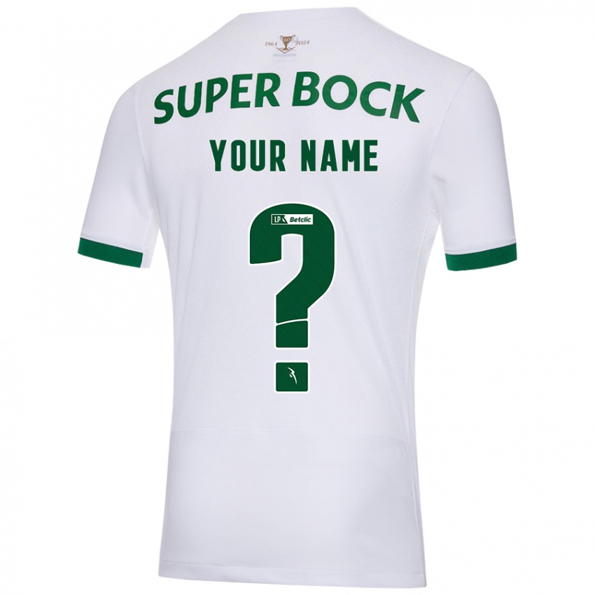 Niño Camiseta Ihren Namen #0 Blanco Verde 2ª Equipación 2024/25 La Camisa México