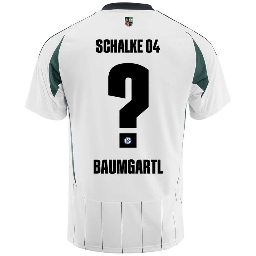 Niño Camiseta Timo Baumgartl #0 Blanco Verde 2ª Equipación 2024/25 La Camisa México