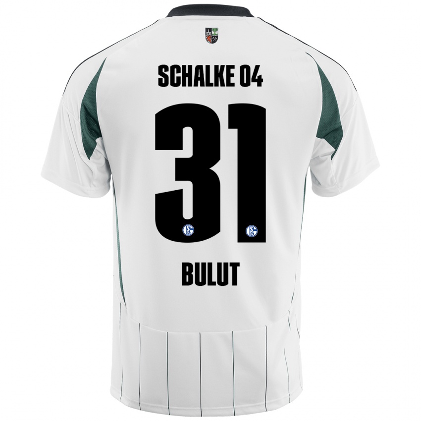 Niño Camiseta Taylan Bulut #31 Blanco Verde 2ª Equipación 2024/25 La Camisa México