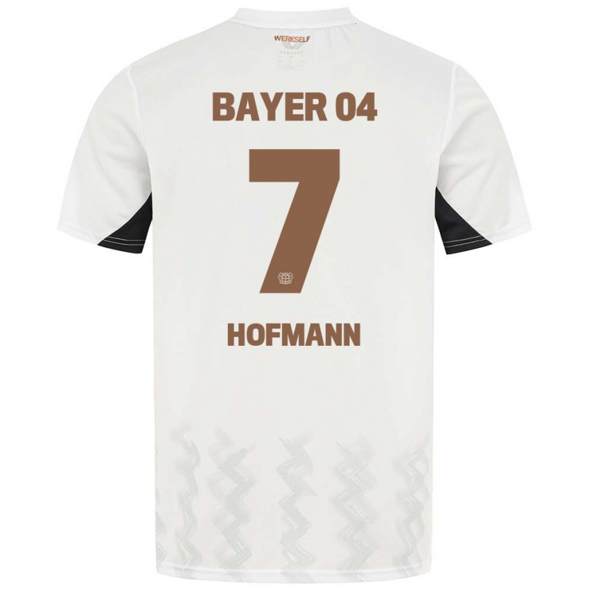 Niño Camiseta Jonas Hofmann #7 Blanco Negro 2ª Equipación 2024/25 La Camisa México