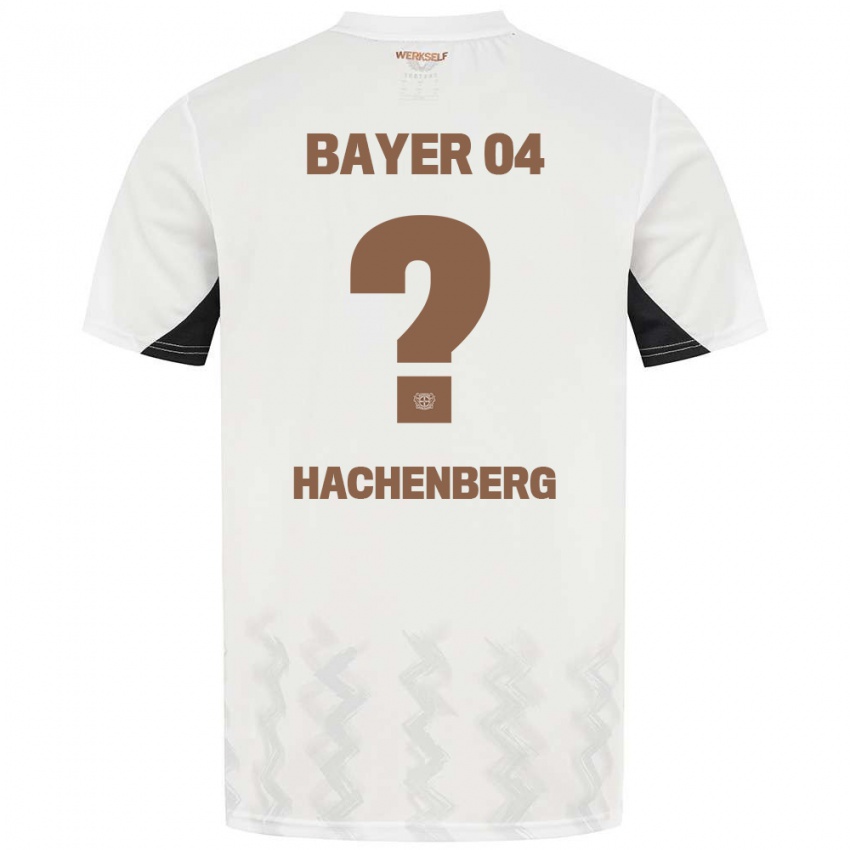 Niño Camiseta Merlin Hachenberg #0 Blanco Negro 2ª Equipación 2024/25 La Camisa México