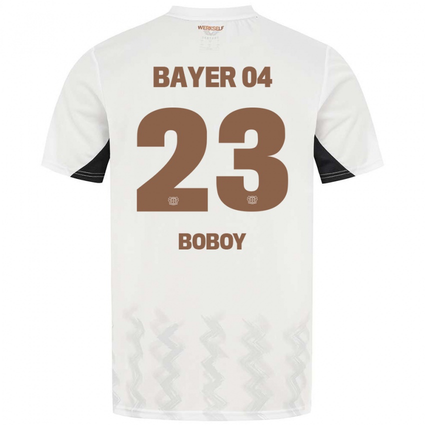 Niño Camiseta Delice Boboy #23 Blanco Negro 2ª Equipación 2024/25 La Camisa México