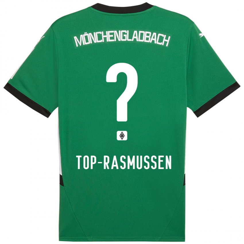 Niño Camiseta Tristan Top-Rasmussen #0 Verde Blanco 2ª Equipación 2024/25 La Camisa México