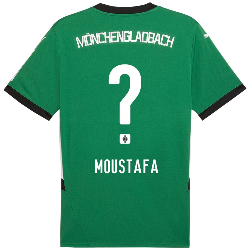 Niño Camiseta Seif Ashraf Moustafa #0 Verde Blanco 2ª Equipación 2024/25 La Camisa México