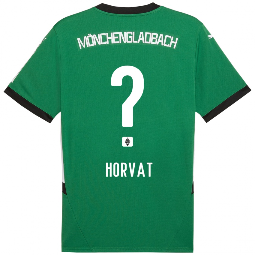 Niño Camiseta Niko Horvat #0 Verde Blanco 2ª Equipación 2024/25 La Camisa México