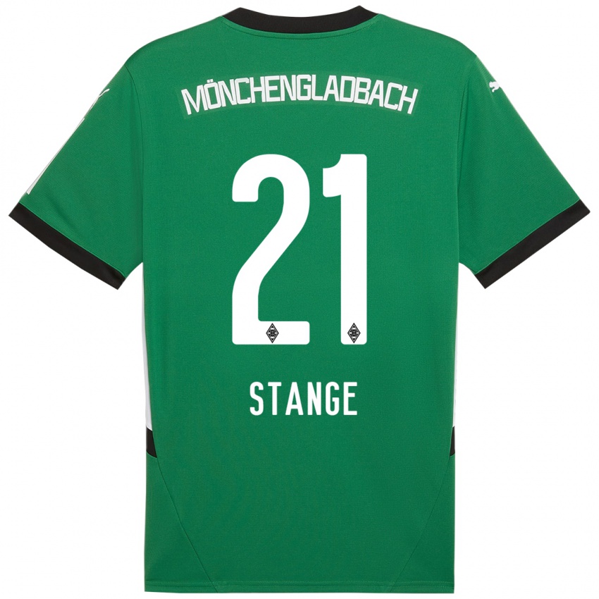 Niño Camiseta Veit Stange #21 Verde Blanco 2ª Equipación 2024/25 La Camisa México