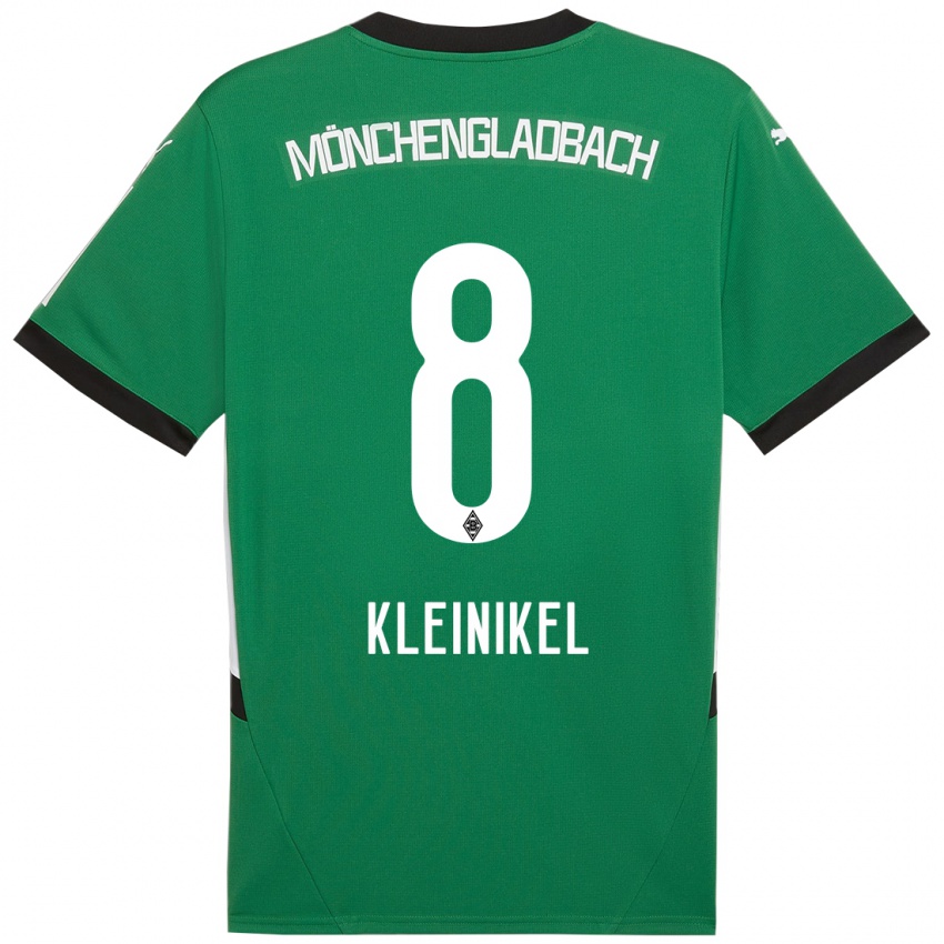 Niño Camiseta Nadja Kleinikel #8 Verde Blanco 2ª Equipación 2024/25 La Camisa México