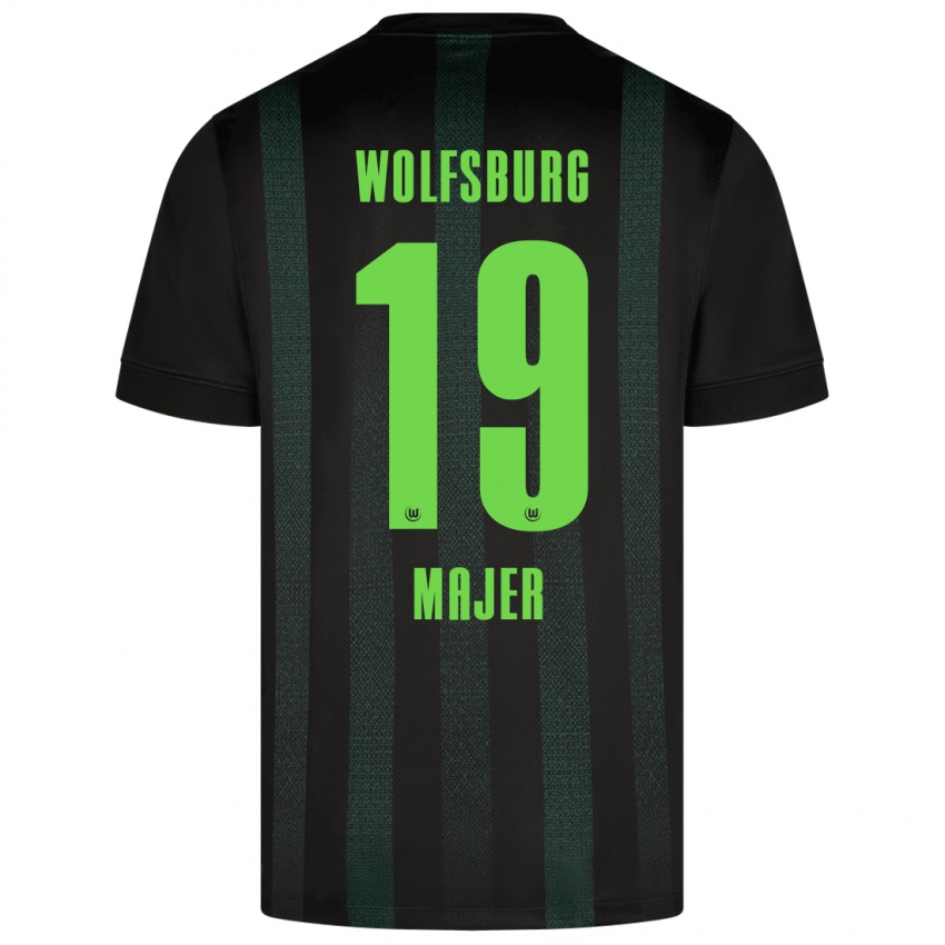 Niño Camiseta Lovro Majer #19 Verde Oscuro 2ª Equipación 2024/25 La Camisa México