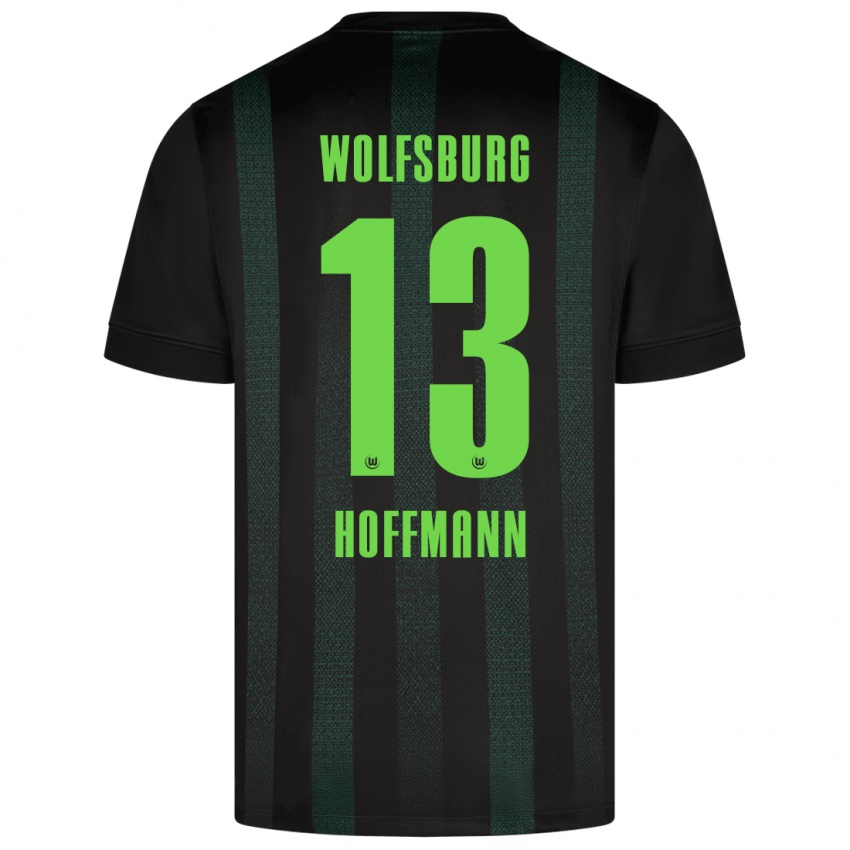 Niño Camiseta Nils Hoffmann #13 Verde Oscuro 2ª Equipación 2024/25 La Camisa México