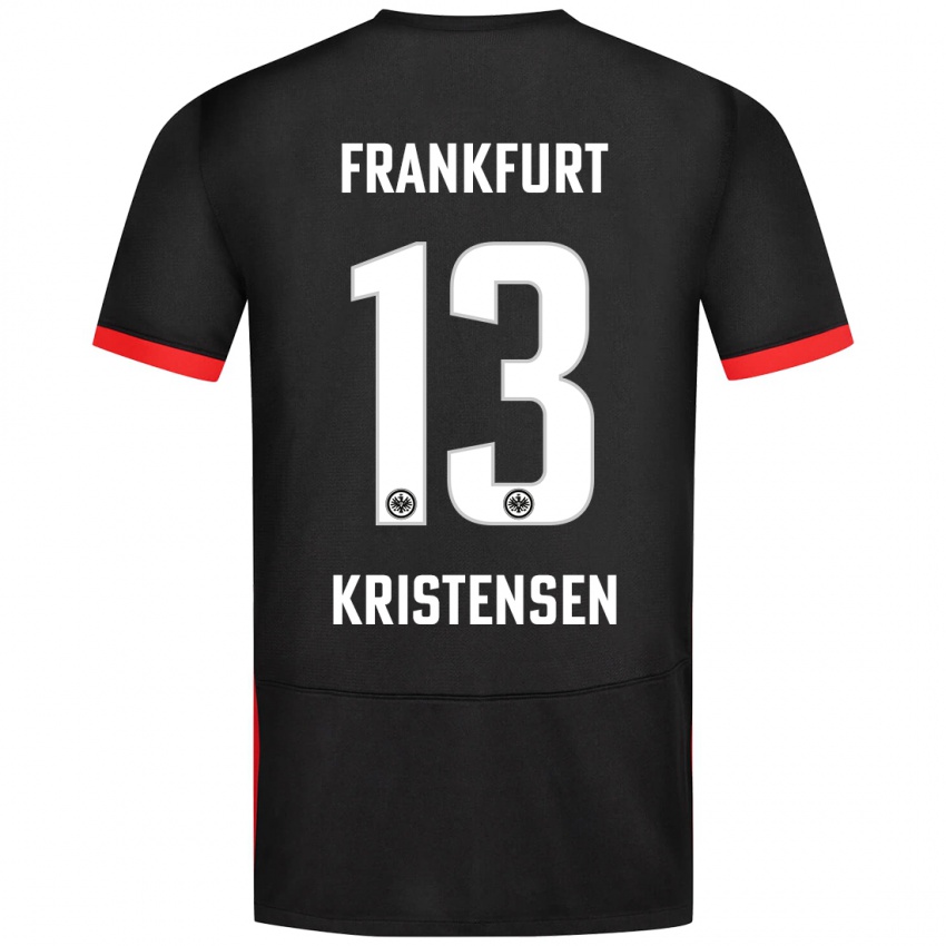 Niño Camiseta Rasmus Kristensen #13 Negro 2ª Equipación 2024/25 La Camisa México