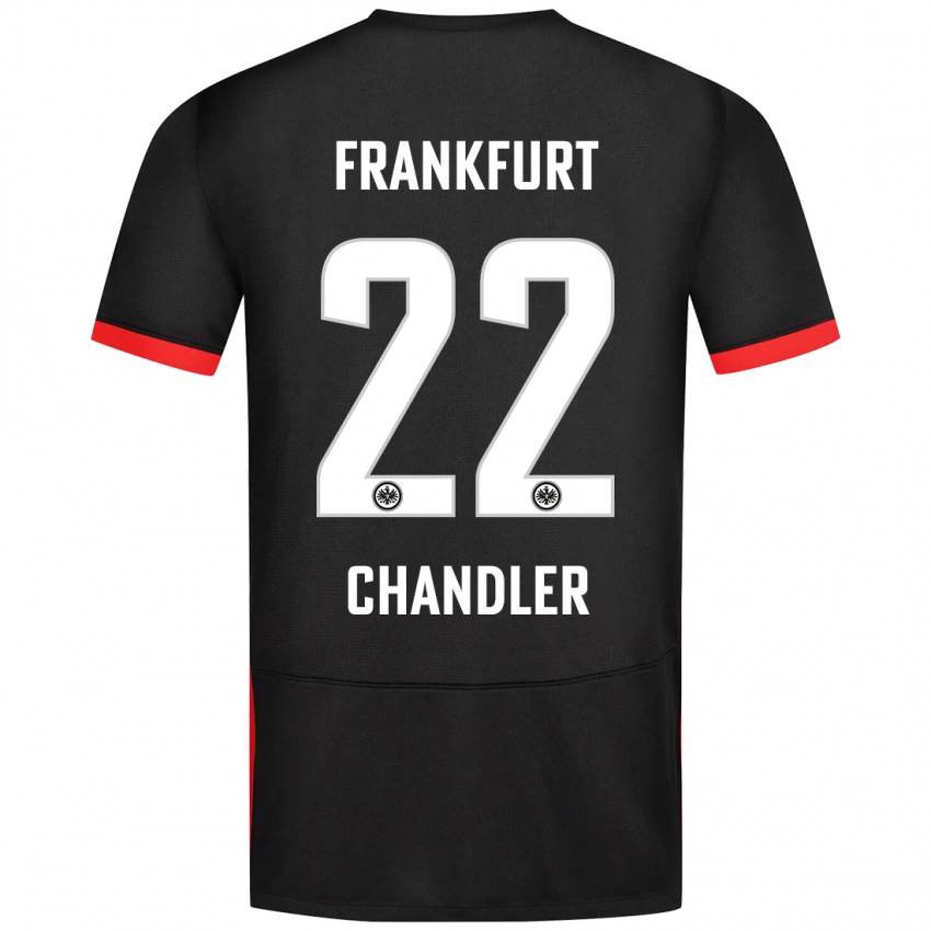 Niño Camiseta Timothy Chandler #22 Negro 2ª Equipación 2024/25 La Camisa México