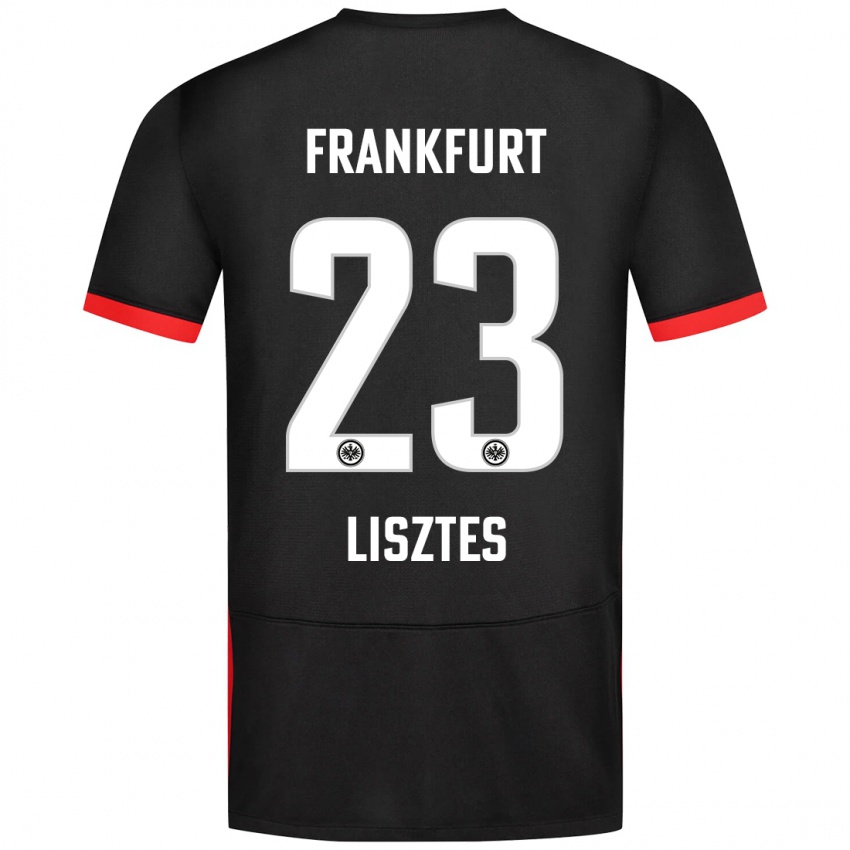 Niño Camiseta Krisztián Lisztes #23 Negro 2ª Equipación 2024/25 La Camisa México