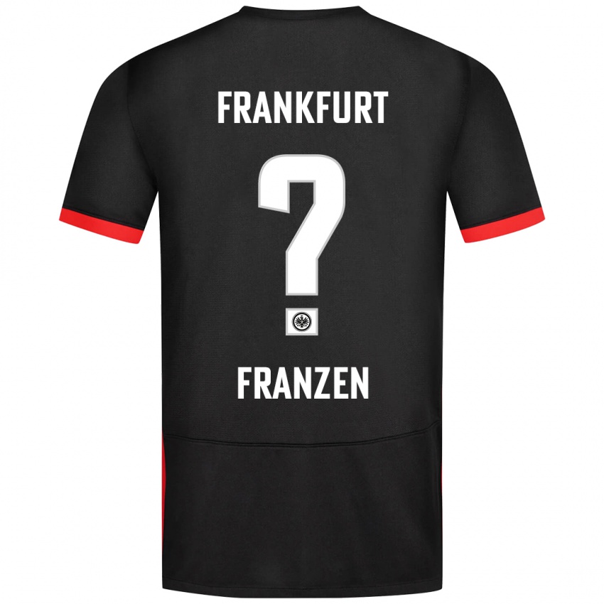 Niño Camiseta Marlon Franzen #0 Negro 2ª Equipación 2024/25 La Camisa México