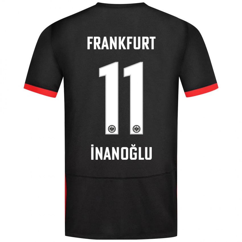 Niño Camiseta Kaan İnanoğlu #11 Negro 2ª Equipación 2024/25 La Camisa México