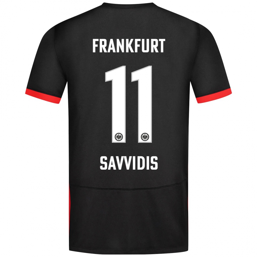 Niño Camiseta Rafail Savvidis #11 Negro 2ª Equipación 2024/25 La Camisa México