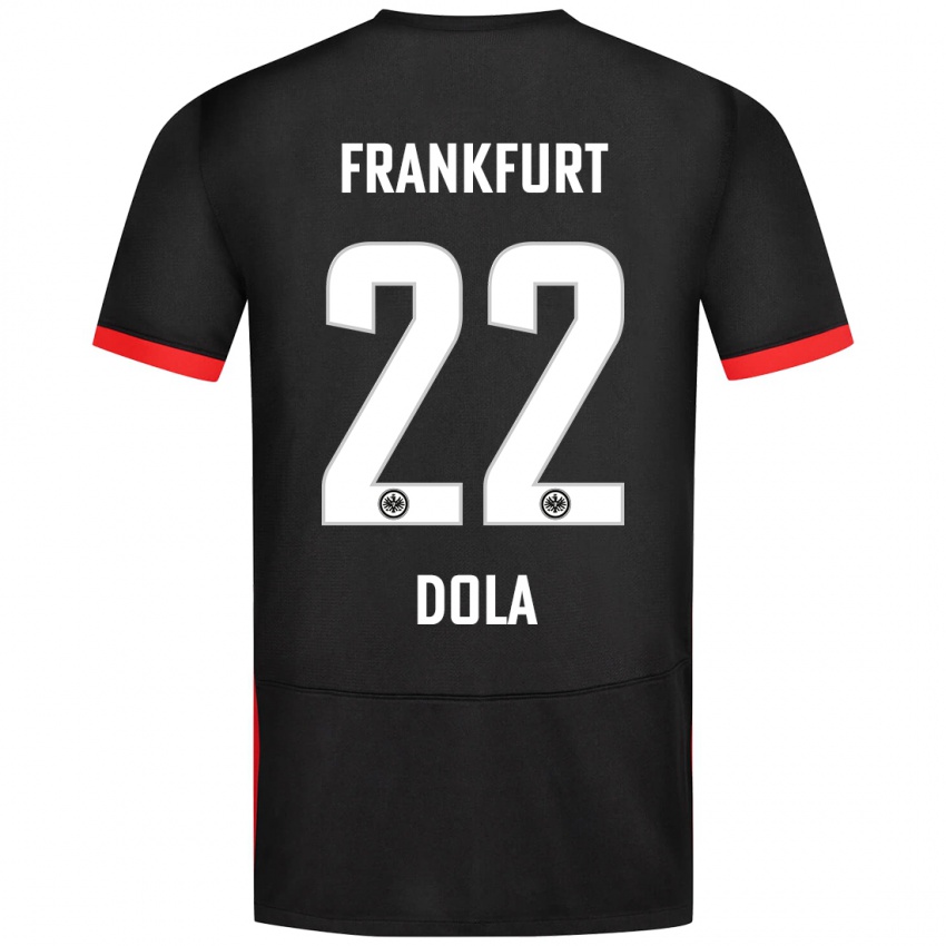 Niño Camiseta Igor Dola #22 Negro 2ª Equipación 2024/25 La Camisa México