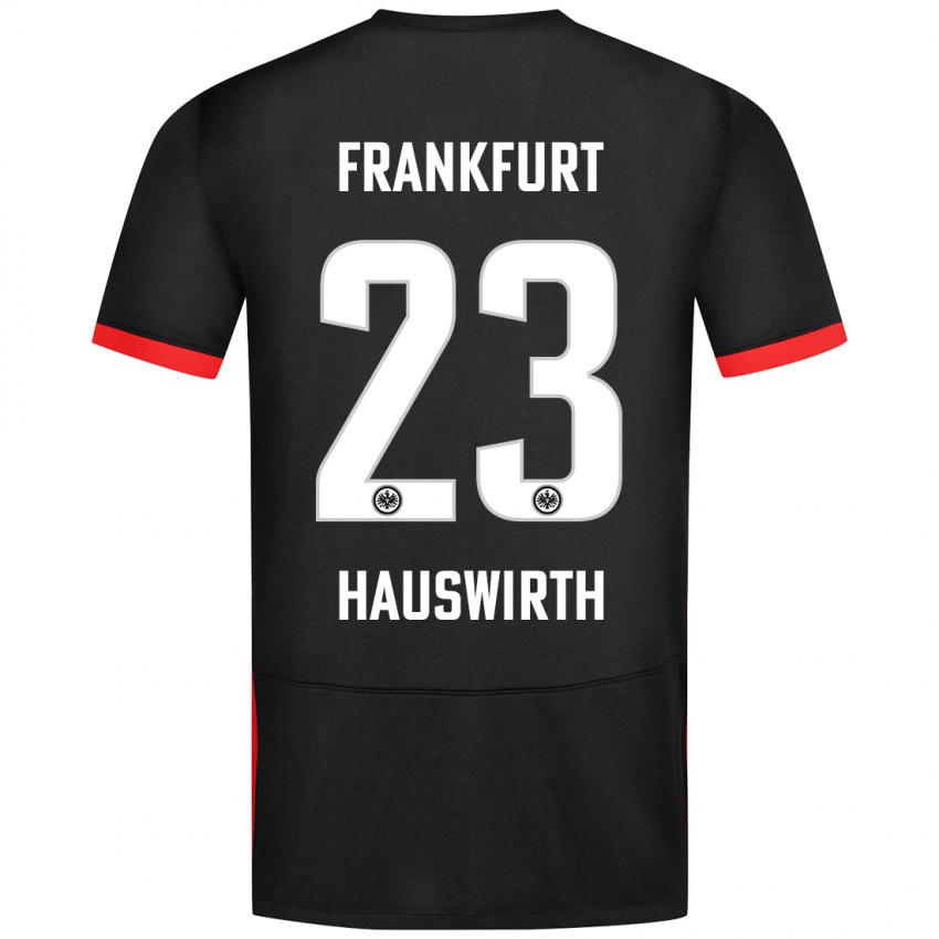 Niño Camiseta Max Hauswirth #23 Negro 2ª Equipación 2024/25 La Camisa México