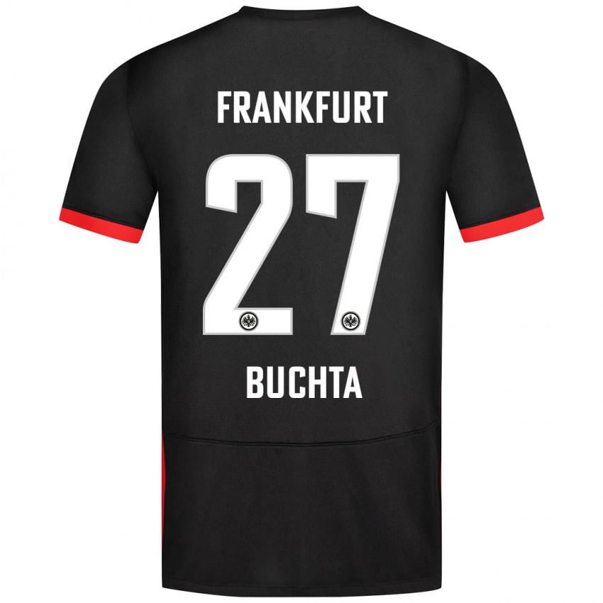 Niño Camiseta Philip Buchta #27 Negro 2ª Equipación 2024/25 La Camisa México