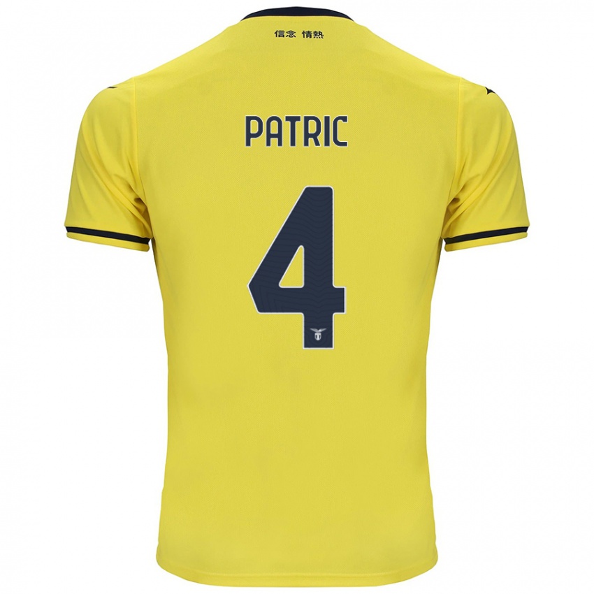 Niño Camiseta Patric #4 Amarillo 2ª Equipación 2024/25 La Camisa México